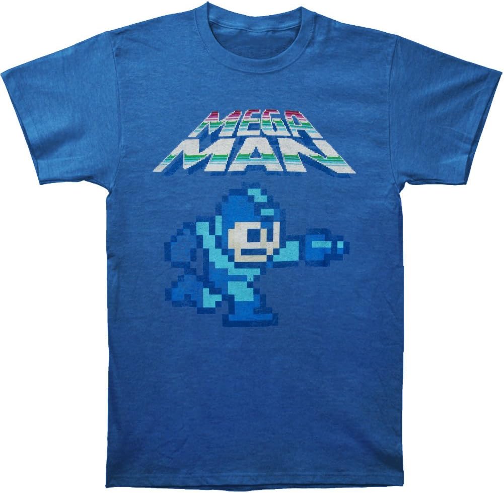 Megaman Pixel T-Shirt - Blue