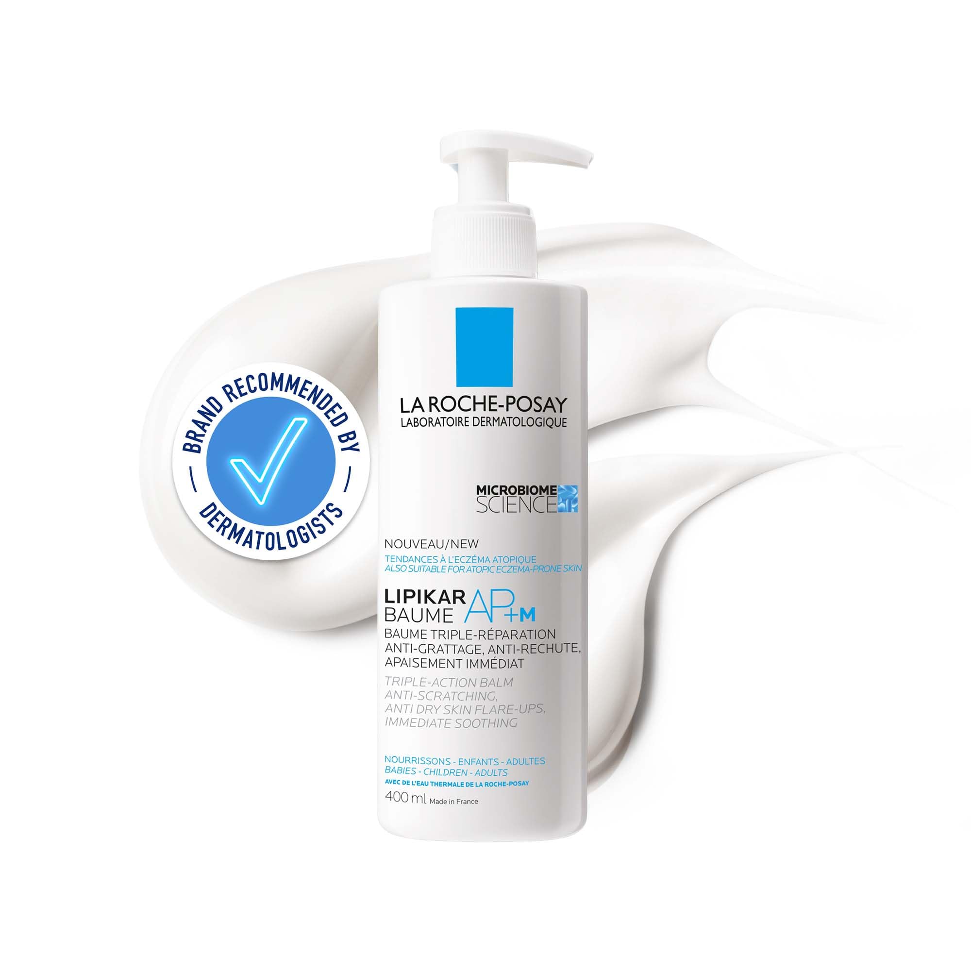 La Roche-Posay Lipikar Baume AP+M Moisturiser For Dry Skin 400ml