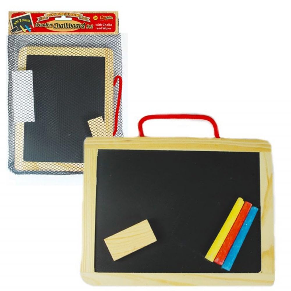 Wooden Chalkboard Set