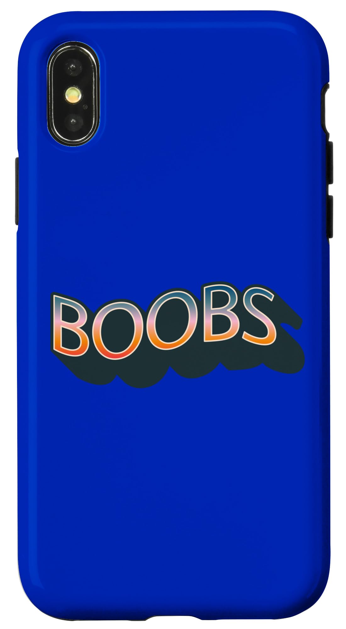 iPhone X/XS BOOBS Vintage Vibes Design Case