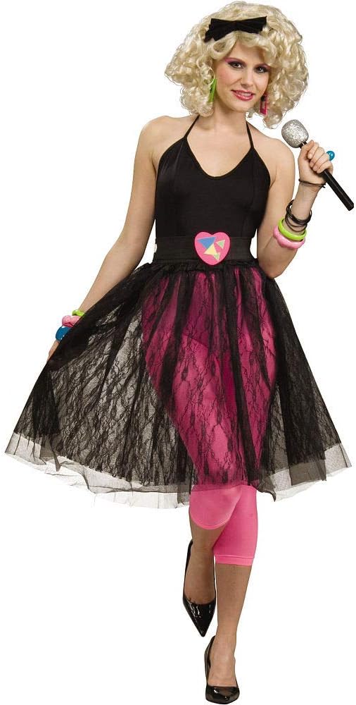 Amscan 843065 Black Lace Skirt, Adult Standard Size, 1 Piece: Toys & Games