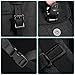 KAKA Water Resistant Laptop Bag Anti-Theft Travel Bag Large Capacity Shoulder Daypack School Backpack Black
