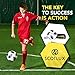 Scotlux Kick Soccer/Football by Hands Free Solo Trainer - Adjustable Waist Belt - Perfect for Kids Soccer Practice