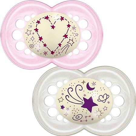 mam glow in the dark soother
