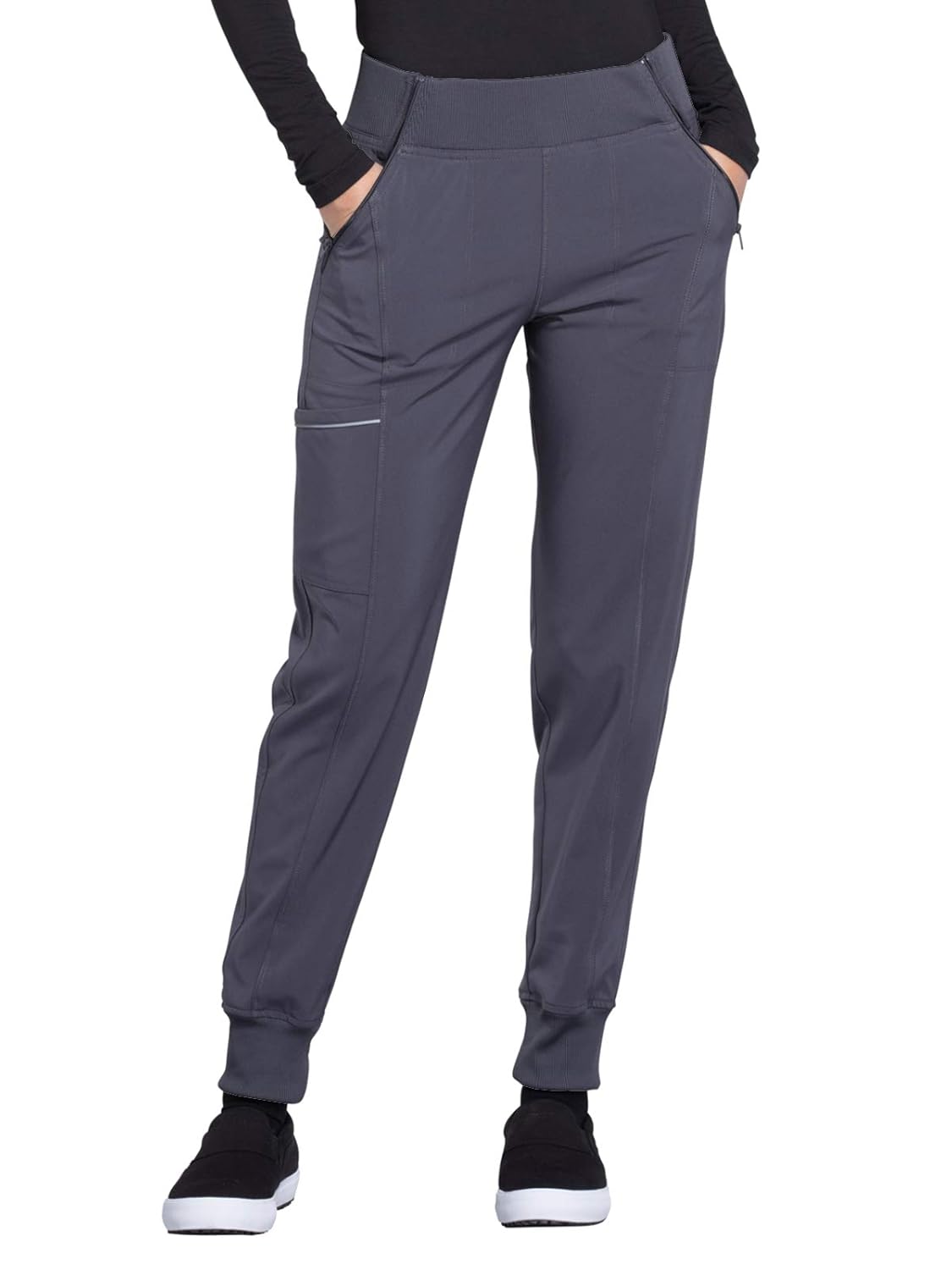 CHEROKEE Infinity CK110A Mid Rise Tapered Leg Jogger Pant