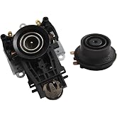 Strix-U1867 Thermostat Coupler and Steam Switch for Electric Kettle-Repair, Temperature Control Sensor Replacement Part, Black Dry Boil Protection Device