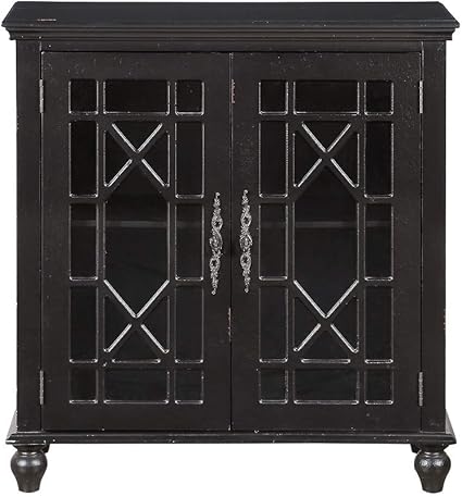 Amazon Com Lexicon Accent Cabinet Black Furniture Decor