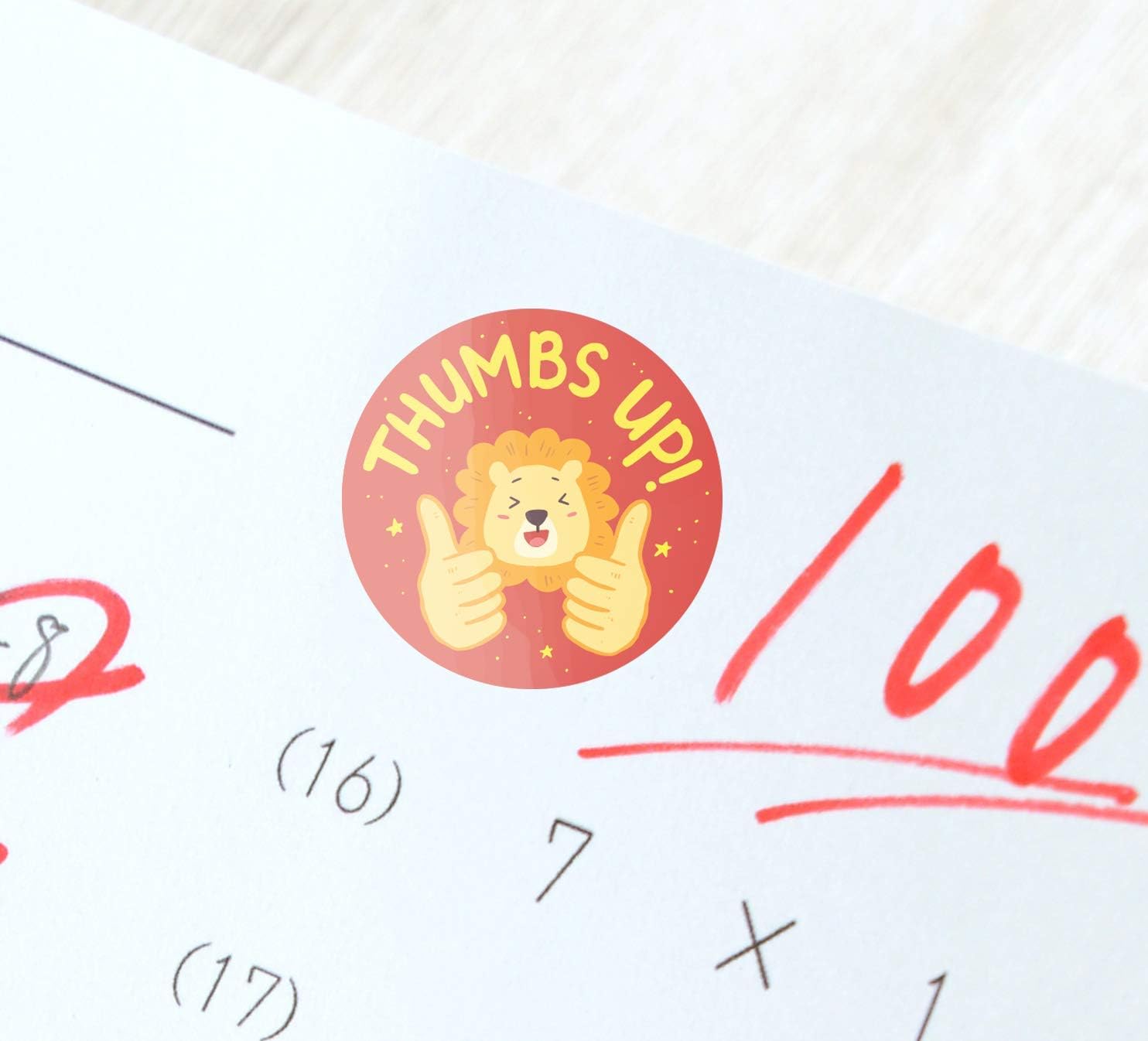 Reward Stickers for Kids by Sweetzer & Orange - 1000 Stickers, 8 Assorted Designs, 1.5 Inch School Stickers - Teacher Supplies for Classroom, Potty Training Stickers and Motivational Stickers : Office Products