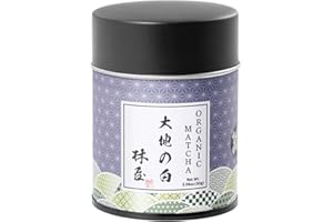 京はやしや HAYASHIYA Organic Matcha Powder - Daichi - Ceremonial Grade, Authentic Japanese Matcha Green Tea Powder (30g / 1.06oz)