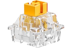 Glorious Panda Tactile Hall-Effect Magnetic Switches (36-Pack), Pre-Lubed, HE Hot-Swap Compatible, Mechanical Keyboard Switch Set