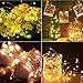 [6 Pack] 20 LED Starry String Lights Battery Powered, Ankway 7.2ft Fairy Lights Battery Operated by 2x CR2032 Large Beads Copper Wire Lights Firefly Lights for DIY Gift Box Decoration Warm White
