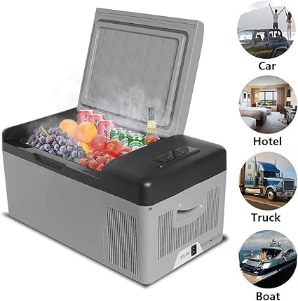 alpicool nevera congelador portatil electrica con compresor para automoviles camiones y caravanas ideal para ir de viaje pesca picnic camping