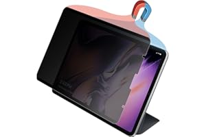 DABERNUR Privacy Screen Filter for iPad Air 5/4 10.9 Inch (2022/2020), Privacy Screen Shield iPad Pro 11 inch (2021, 2020, 2018) Removable & Reusable Easy Installation Anti Glare [Landscape Privacy]