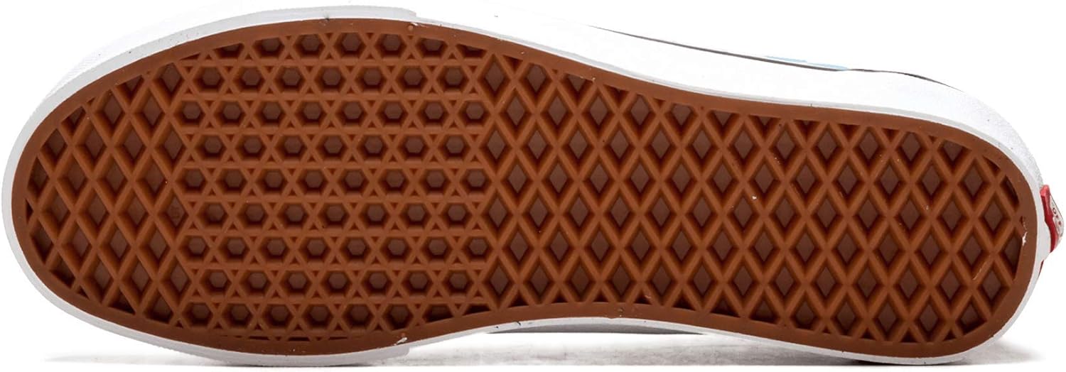 blue topaz checkered vans