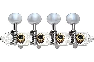 Golden Gate M-121 A-Model Mandolin Tuners - 2 planks (4+4) - Nickel