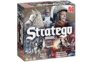 Jumbo, Stratego - Original, Strategy Board Game, 2 Players, Ages 8 Year Plus