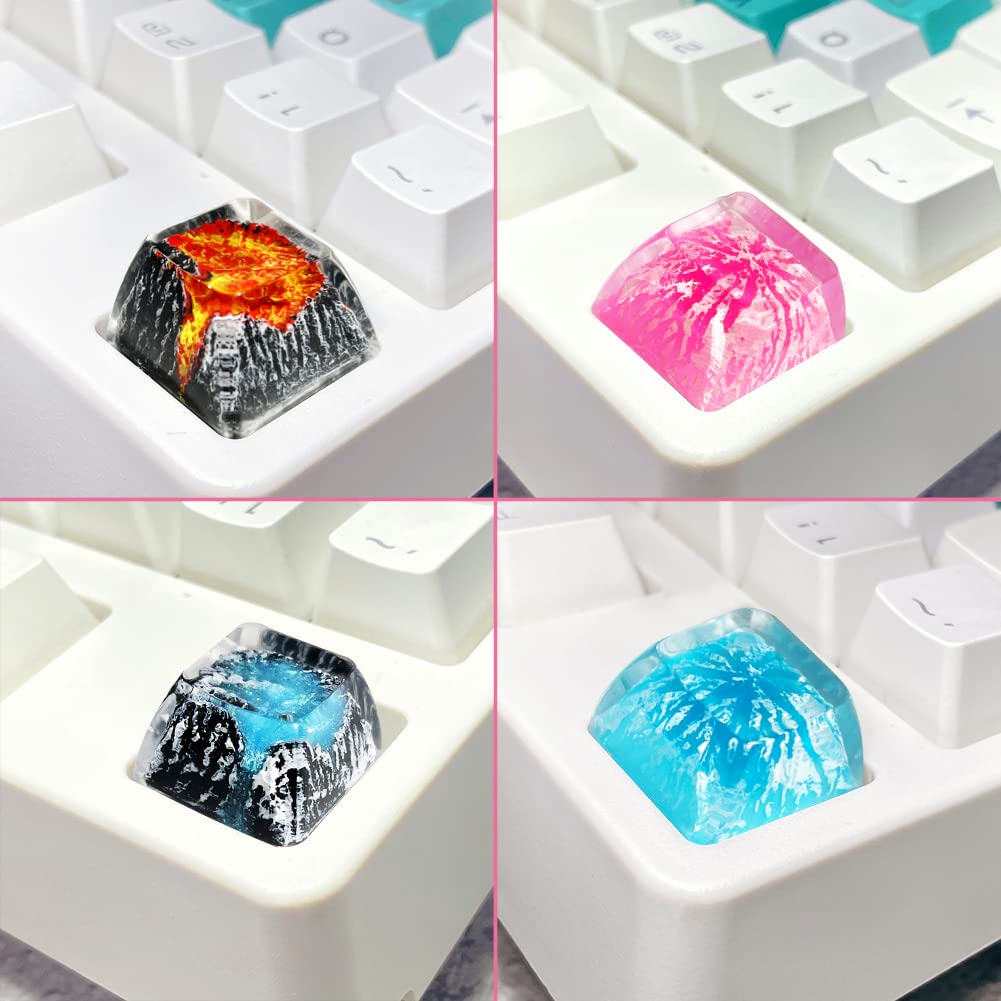 Mua Pearlead Resin Backlit Keycap Esc Keycap SA Profile Keycap R3 ...