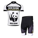FREE FISHER Men's Short Sleeve Cycling Jersey Set