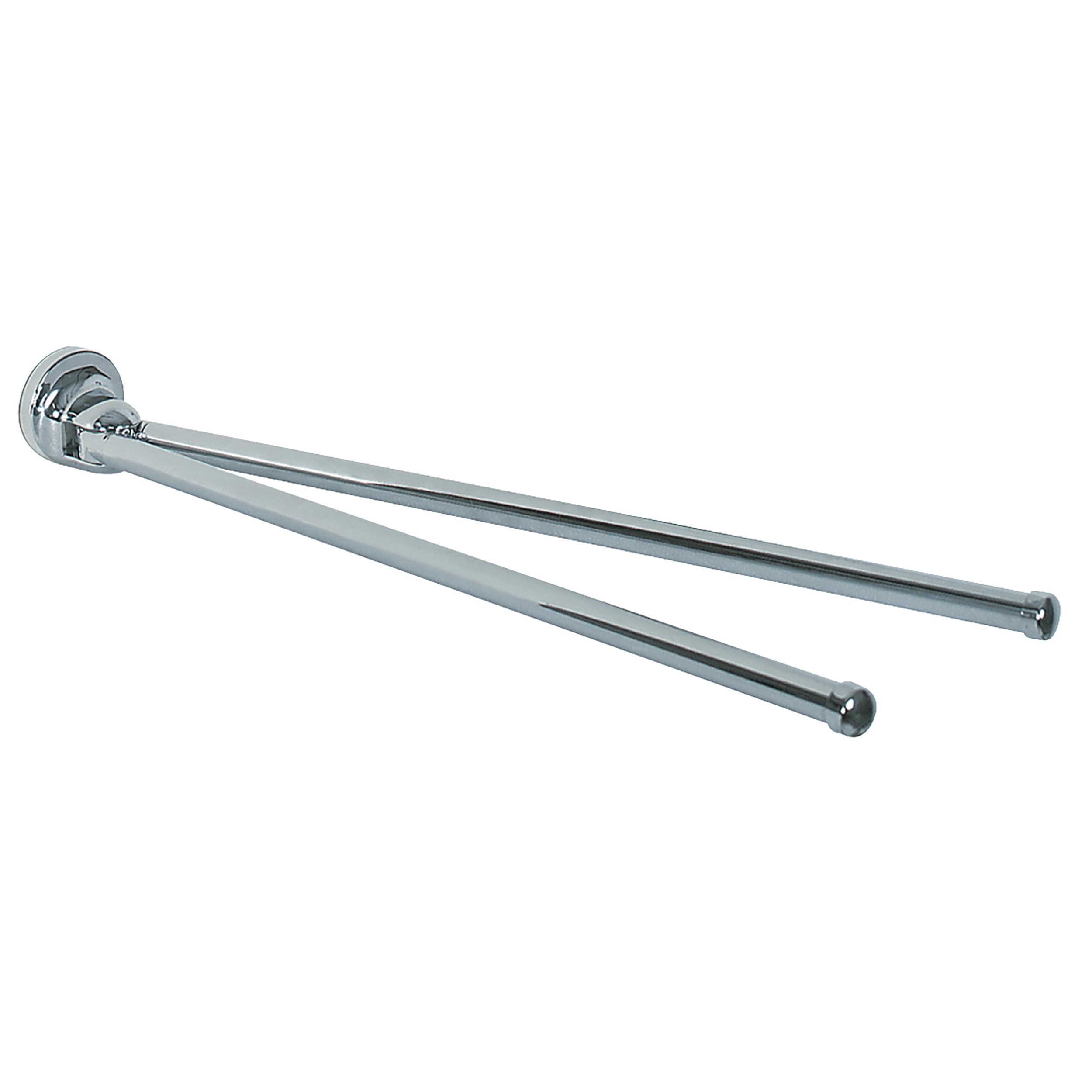 Spirella Lagoon Collection, Towel Rail with Movable Rail, 45 x 5.5, Chrome Metal, Grey