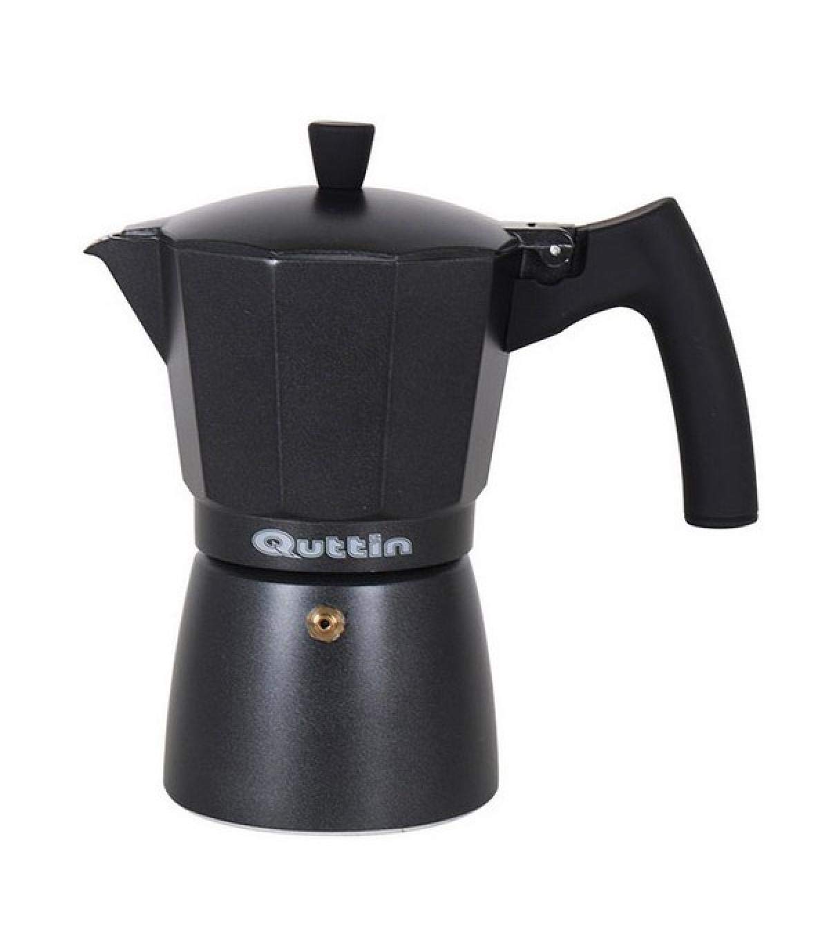 Quttin Coffee Maker Italian Quttin Darkblack Induction Black