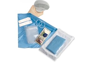 MENURSY Ultrasound Probe Cover, Transducer Disposable Clear Latex-Free Sterile Protector, Packaging Individual, 50 Pcs (6" x 12")