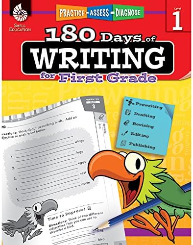 180 Days: Includes 6 Assorted Workbooks Practice Math, Reading, and Sight Word Skills for 1st Grade Practice Workbook for Classroom and Home, Cool and ... Created by Teachers (180 Days of Practice)