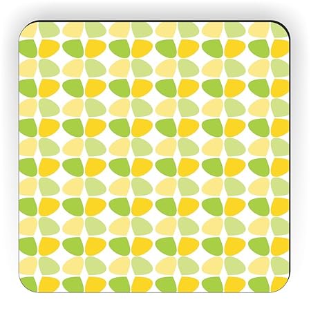 Rikki Caballero pétalos Hojas diseño de Flores Cuadrado imán para ...