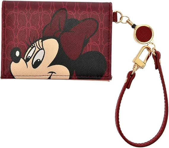 Amazon ディズニーストア Disney Idカード 定期入れ パスケース Holiday Collection ミニー Idカードホルダー