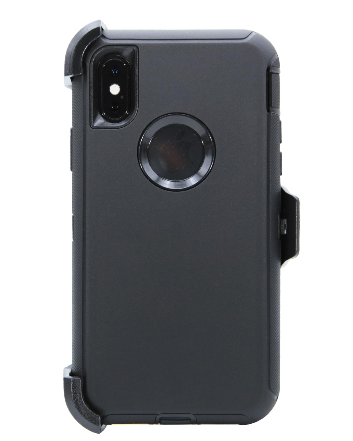 Photo 1 of WALLSKIN Case for iPhone Xs/X/10 (5.8'') Heavy Duty Full Body Military Grade Drop Protection Carrying Cover Holder | Holster for Men Belt with Clip Stand Black