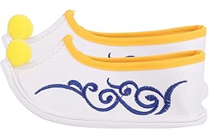 DOITOOL Embroidered Shoes Buddhist Shoes Women Vintage Design Auspicious Cloud Pattern