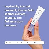 Hero Cosmetics Rescue Balm 15ml Panthenol Beta Glucan Oligopeptides Redness view 3