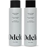 Odele Moisture Repair Sulfate-Free Shampoo & Conditioner Set, for Intense Hydration to Restore & Nourish Dry or Damaged Hair, 13 Fl Oz Each (2-Pack)