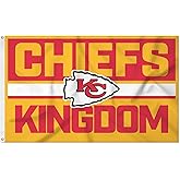 Rico Industries NFL Football Bold 3' x 5' Banner Flag Single Sided - Indoor or Outdoor - Home Décor