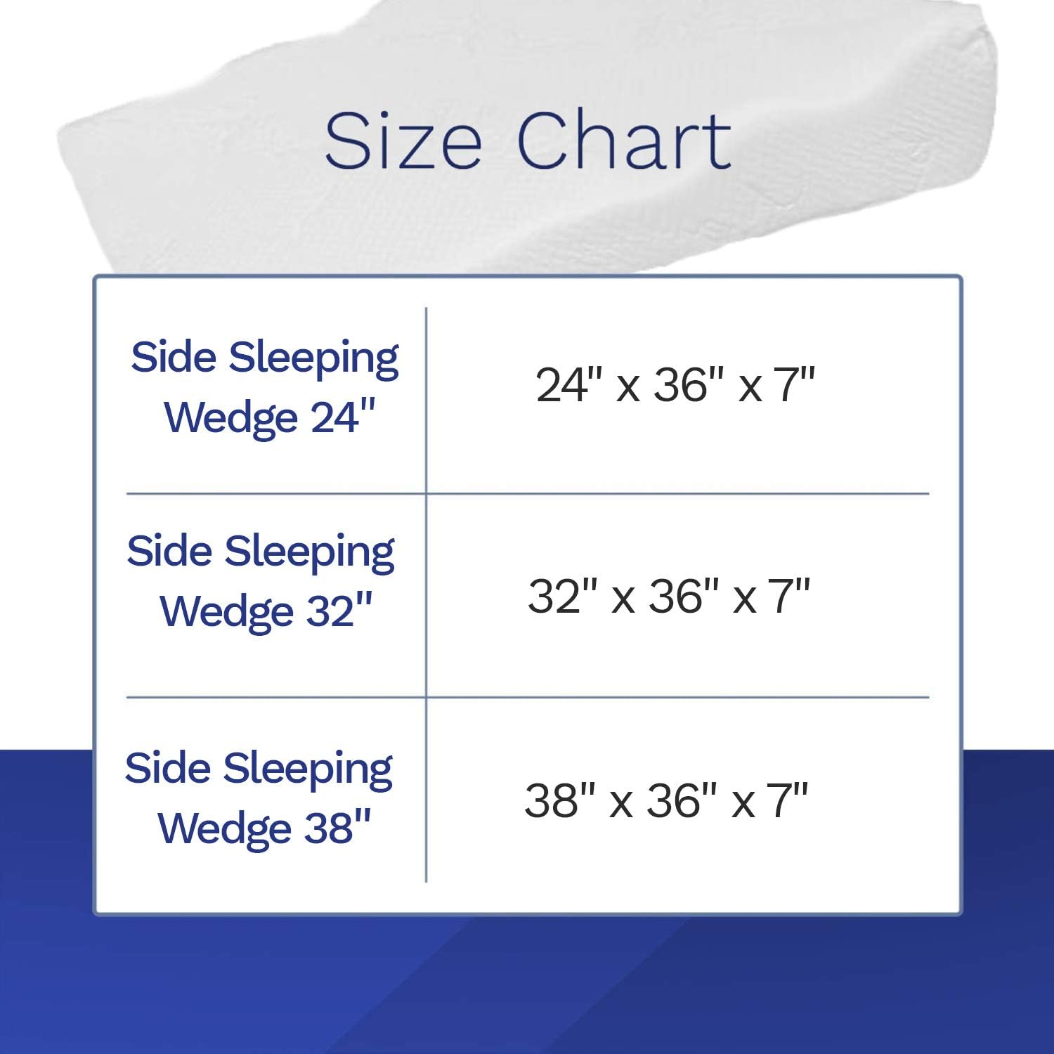 Back Support Systems Bed Wedge for Acid Reflux. One-inch Premium Memory Foam. Helps Relieve GERD, Circulation & Breathing Issues, Back & Hip Pain. (Large 38" Width): Kitchen & Dining