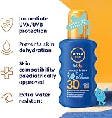 NIVEA SUN Kids Protect Care Coloured Spray SPF 30+ 200ml Sunscreen for view 2