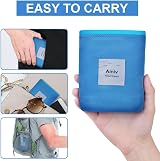 Ainiv Picnic Blanket 140x180 cm Foldable Beach Mat Waterproof Sandproof Blue view 5