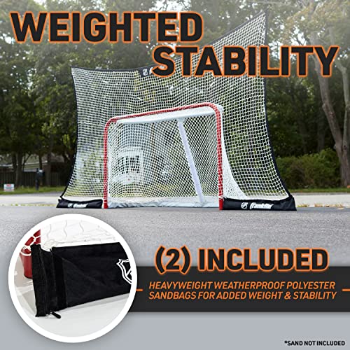 Franklin Sports NHL Hockey Goal Backstop Net Fibertech Street Hockey