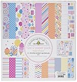 Doodlebug Sugar Shoppe Paper Pack, 12 by 12-Inch