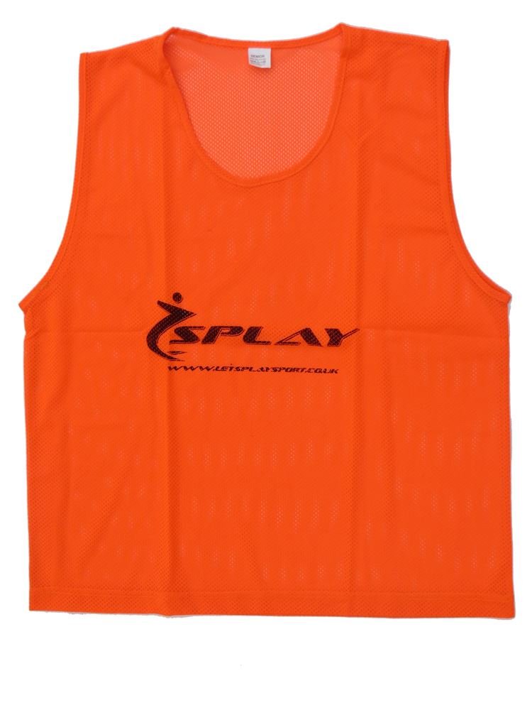 Splay Club Training Bib - Orange Junior x 10