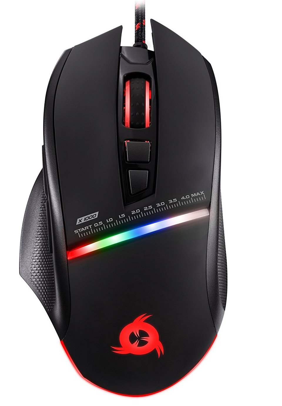 Ratón Gaming KLIM Skill de alta precisión USB NUEVO – DPI ajustable