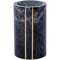 LALC Marble Wine Chiller Bucket for 750 ml Bottles- Champagne Bucket for Cocktail Bar, Parties, & Kitchen Utensil Holder…