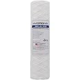 Hydronix SWC-25-1010 Universal Whole House String Wound Sediment Water Filter Cartridge 2.5" x 10" - 10 Micron