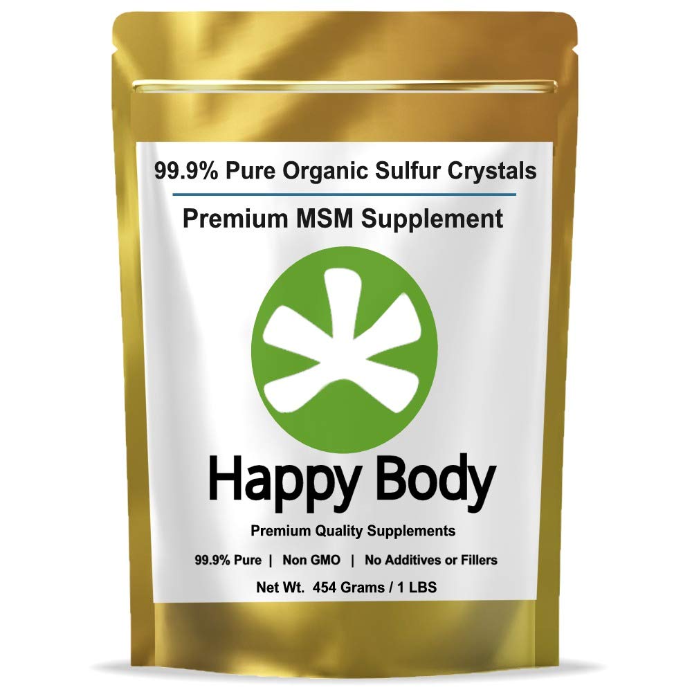 Organic Sulfur Crystals, 99.9 Pure MSM Crystals, Premium MSM