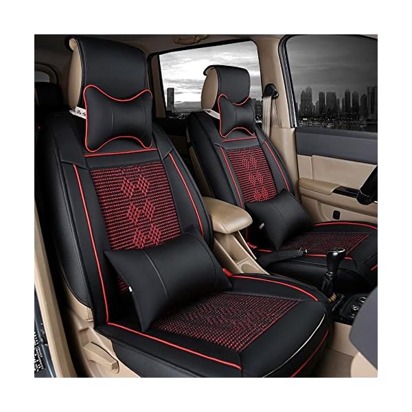 YZL-PU-Leather-Car-Seat-Cover-Cushions-Front-Rear-Full-Set-Suitable-for-year-round-use