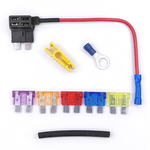 Spy Tec Dash Cam Hardwire Fuse Kit with Micro USB Direct Hardwire Car