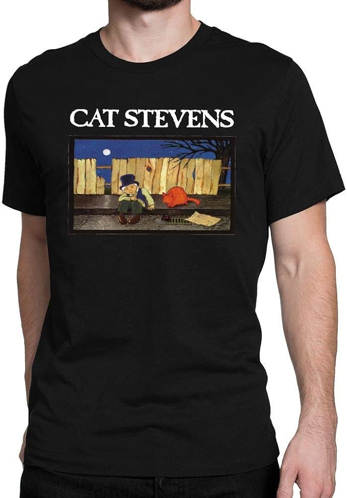 Men's Cat Stevens Teaser & The Firecat Cotton TShirt Size Amazon.ca