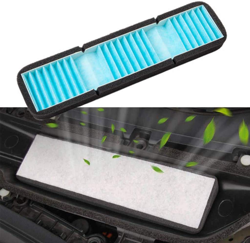 Top-Tech Professional accessories for Tesla Model 3 Air Intake Filter Air Conditioning Inlet Vent Filter Element Cotton (2016-2020)