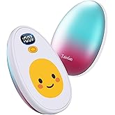Taiofan Hand Warmers Rechargeable, 2 Pack Cute Egg Design, LED Display, 4 Levels Fast Heating Magnetic Electric Hand Warmers, Portable Pocket Heater Gifts for Women Men Outdoor Camping Hunting Golf