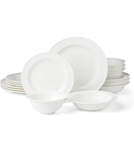 Amazon.com | Lenox Dinnerware Sets, Studio 1414 Coupe 18-Piece