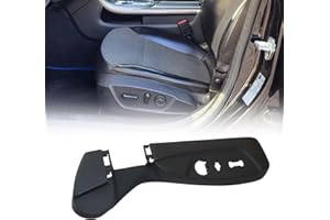 NLQR Driver Side Seat Switch Trim Panel Fit for Chevrolet Malibu 2013-2016 22753131 Black Left Side seat Switch Decorative Panel